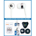 Stereo Ear Buds with Upgraded 6U Speakers